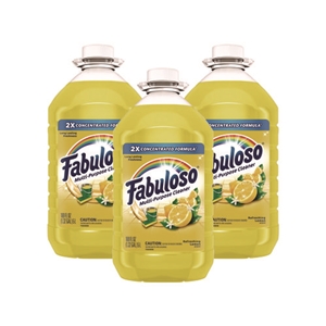 Fabuloso Multi-Use Cleaner, Lemon Scent, 169 Oz Bottle, 3/carton