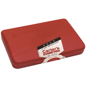 AVERY Carter's Felt Red Stamp Pad, 2.75 x 4.25 Inch Ink Pad